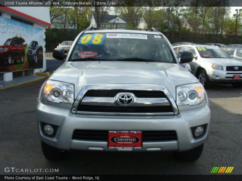 Titanium Metallic / Stone Gray 2008 Toyota 4Runner SR5 4x4
