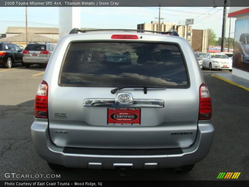 Titanium Metallic / Stone Gray 2008 Toyota 4Runner SR5 4x4