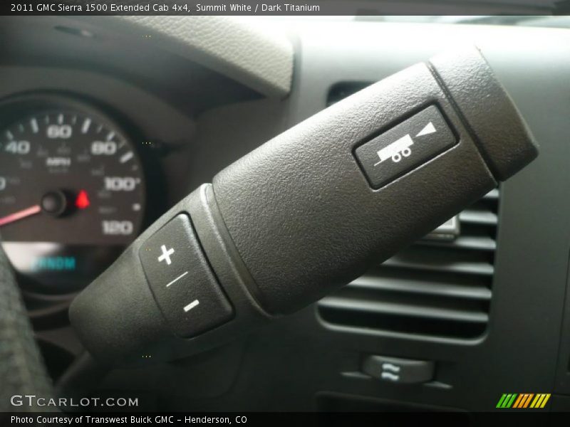 Summit White / Dark Titanium 2011 GMC Sierra 1500 Extended Cab 4x4