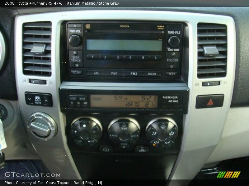 Titanium Metallic / Stone Gray 2008 Toyota 4Runner SR5 4x4