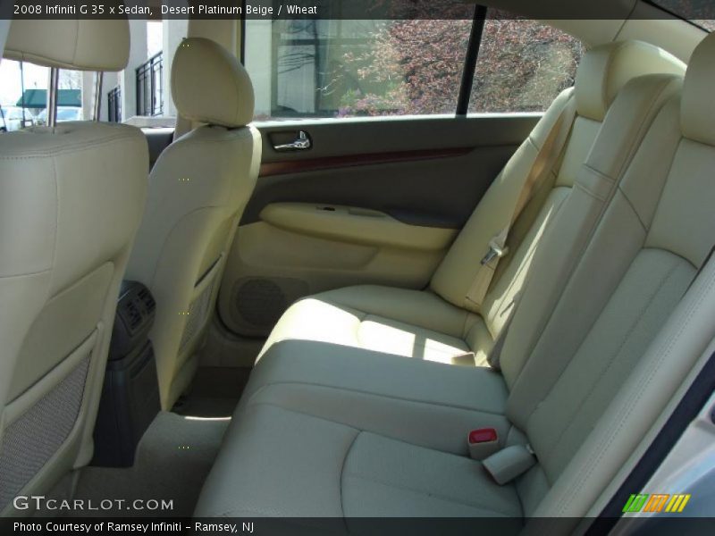 Desert Platinum Beige / Wheat 2008 Infiniti G 35 x Sedan