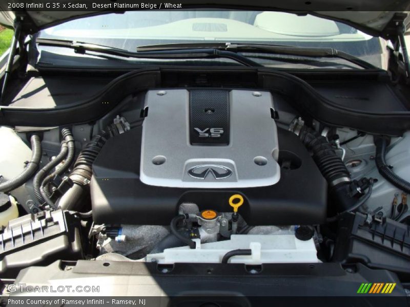 Desert Platinum Beige / Wheat 2008 Infiniti G 35 x Sedan