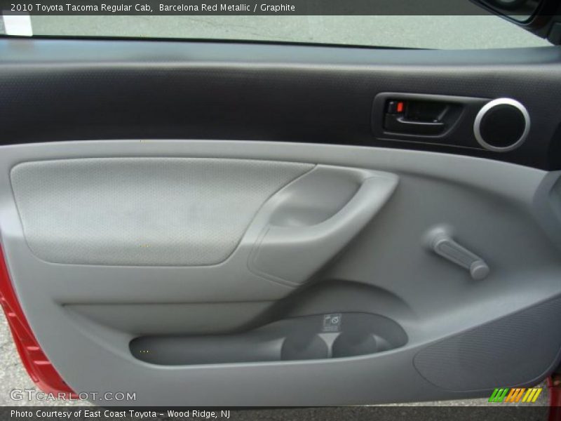 Barcelona Red Metallic / Graphite 2010 Toyota Tacoma Regular Cab