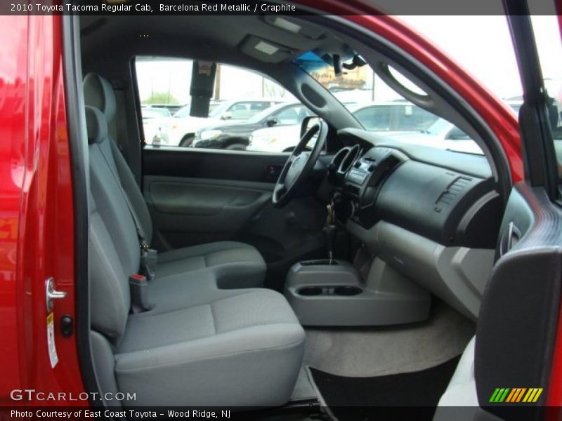 Barcelona Red Metallic / Graphite 2010 Toyota Tacoma Regular Cab