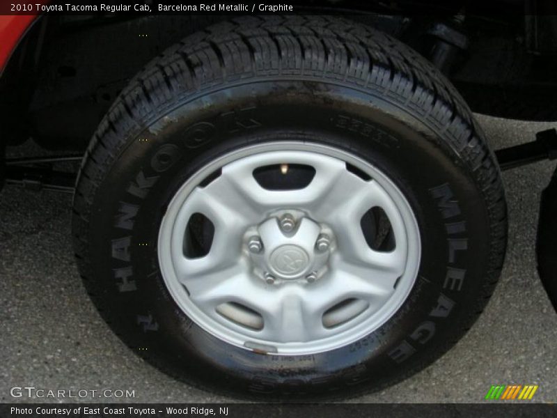 Barcelona Red Metallic / Graphite 2010 Toyota Tacoma Regular Cab