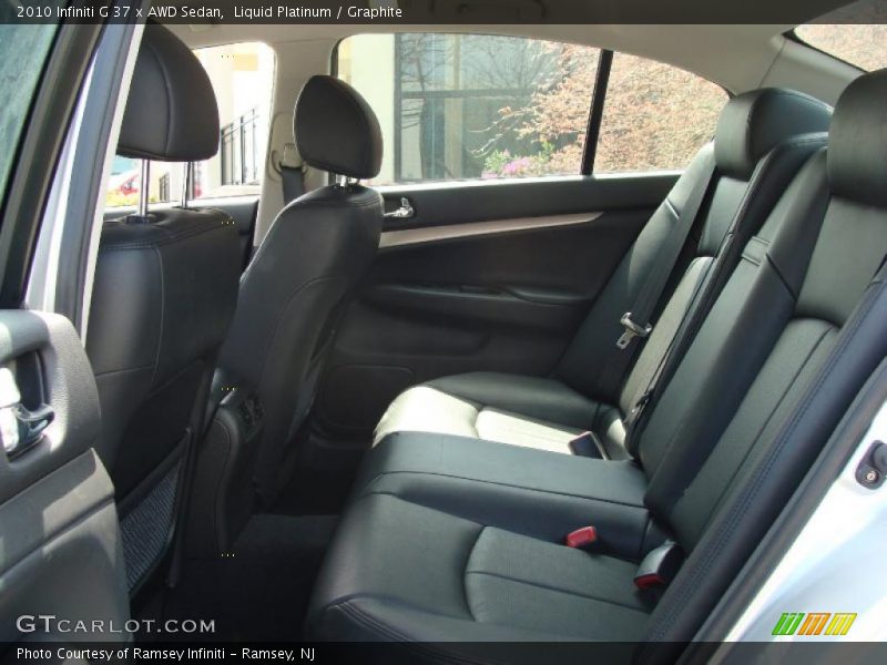 Liquid Platinum / Graphite 2010 Infiniti G 37 x AWD Sedan