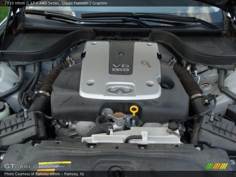  2010 G 37 x AWD Sedan Engine - 3.7 Liter DOHC 24-Valve CVTCS V6