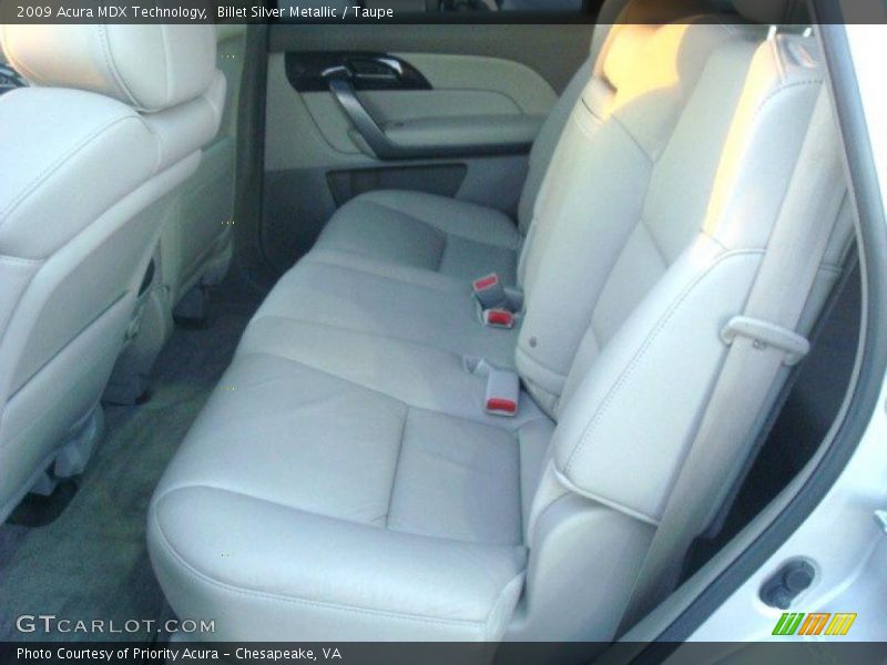 Billet Silver Metallic / Taupe 2009 Acura MDX Technology