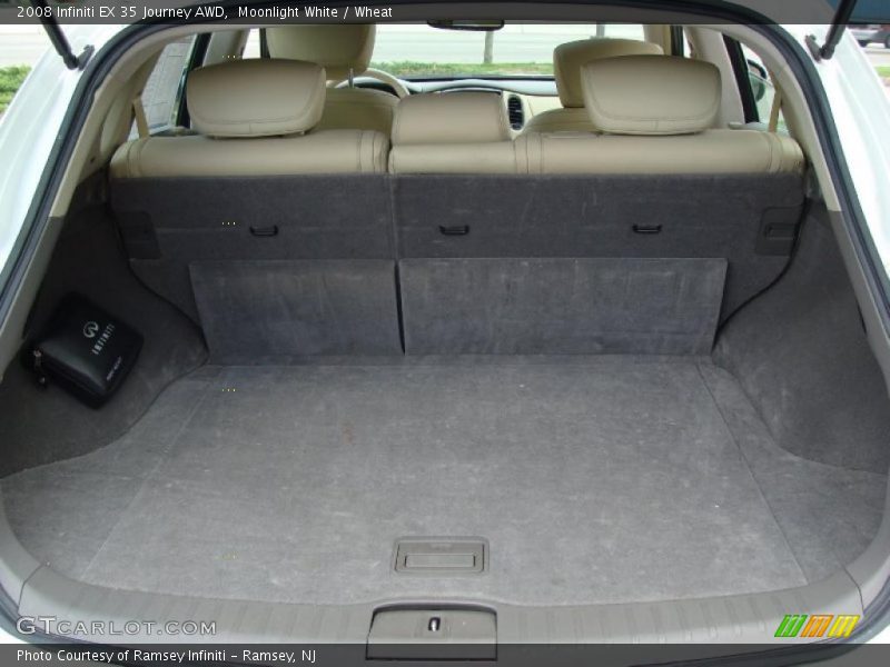Moonlight White / Wheat 2008 Infiniti EX 35 Journey AWD