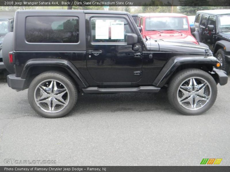 Custom Wheels of 2008 Wrangler Sahara 4x4