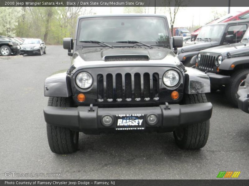 Black / Dark Slate Gray/Medium Slate Gray 2008 Jeep Wrangler Sahara 4x4
