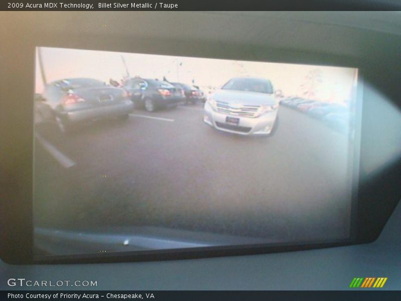 Billet Silver Metallic / Taupe 2009 Acura MDX Technology