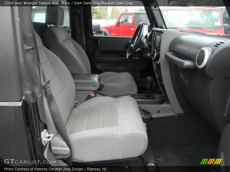 Black / Dark Slate Gray/Medium Slate Gray 2008 Jeep Wrangler Sahara 4x4