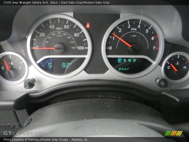  2008 Wrangler Sahara 4x4 Sahara 4x4 Gauges