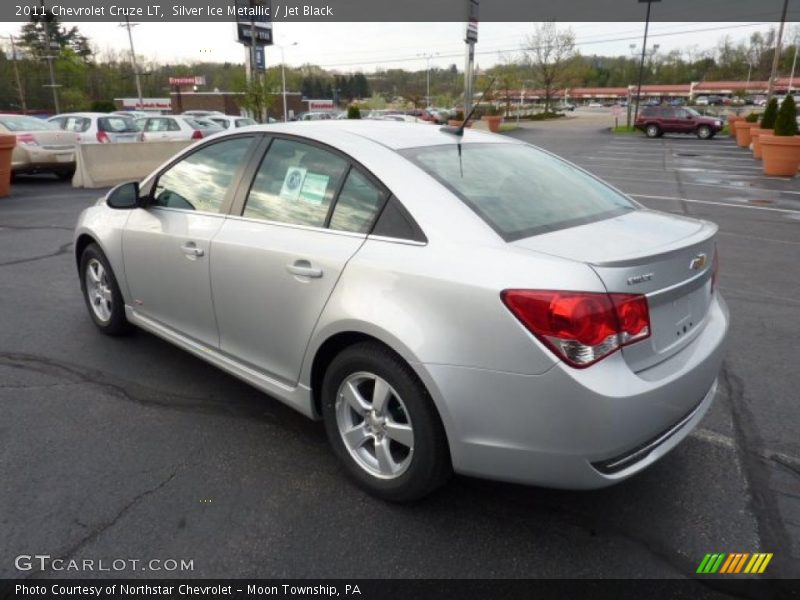 Silver Ice Metallic / Jet Black 2011 Chevrolet Cruze LT