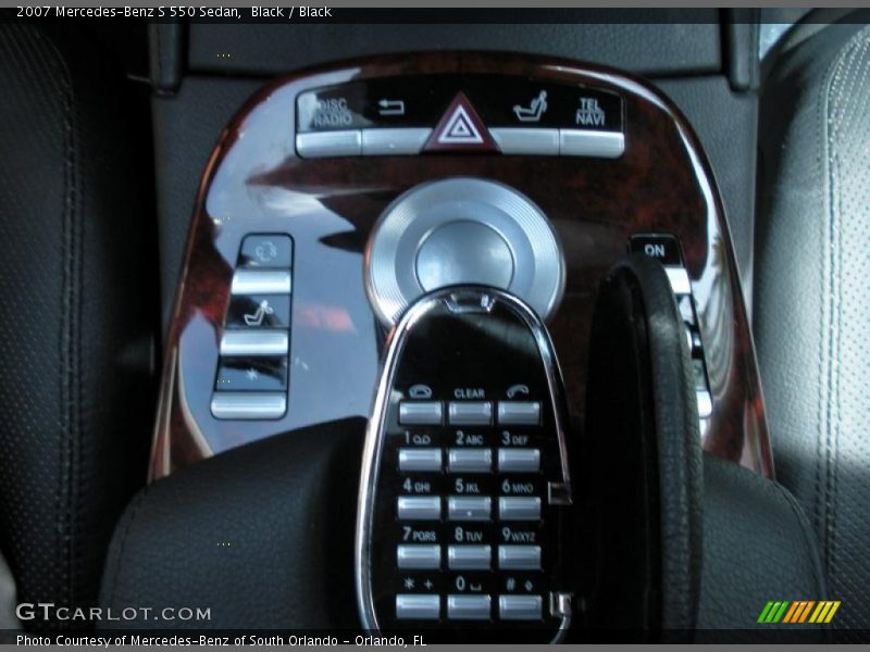 Black / Black 2007 Mercedes-Benz S 550 Sedan