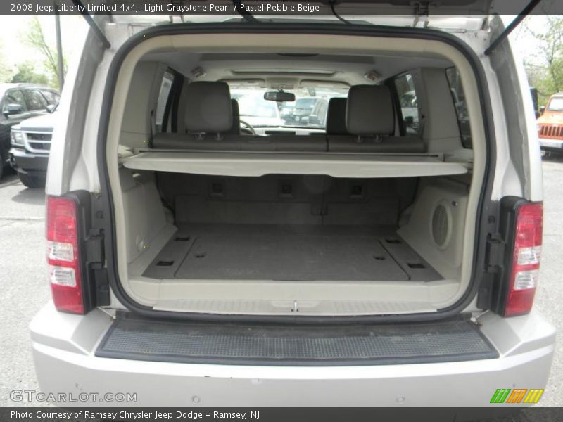 Light Graystone Pearl / Pastel Pebble Beige 2008 Jeep Liberty Limited 4x4