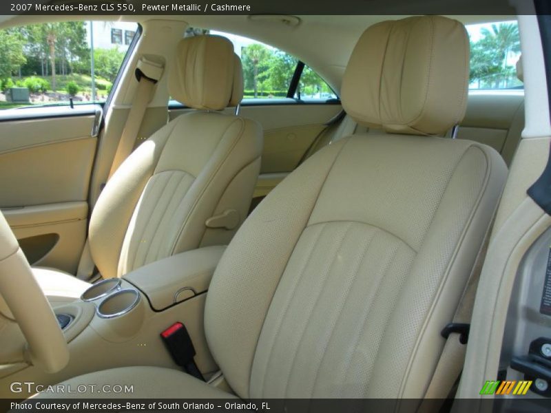 Pewter Metallic / Cashmere 2007 Mercedes-Benz CLS 550