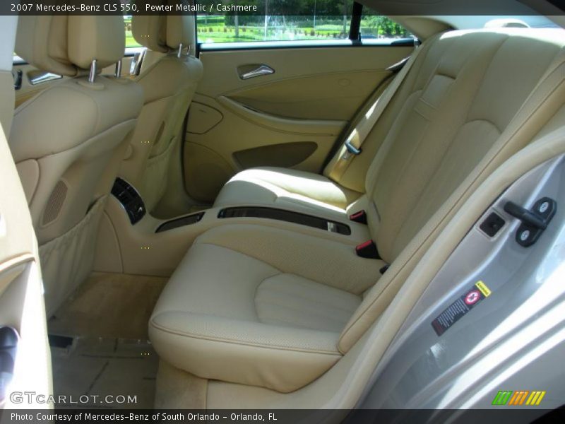 Pewter Metallic / Cashmere 2007 Mercedes-Benz CLS 550