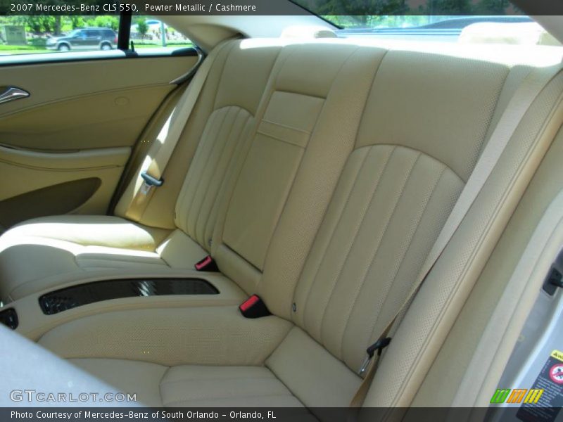 Pewter Metallic / Cashmere 2007 Mercedes-Benz CLS 550
