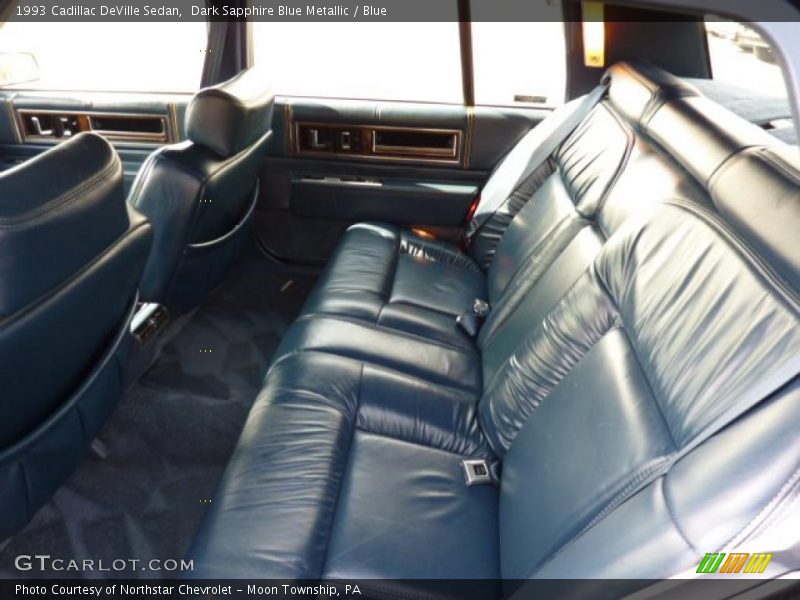  1993 DeVille Sedan Blue Interior