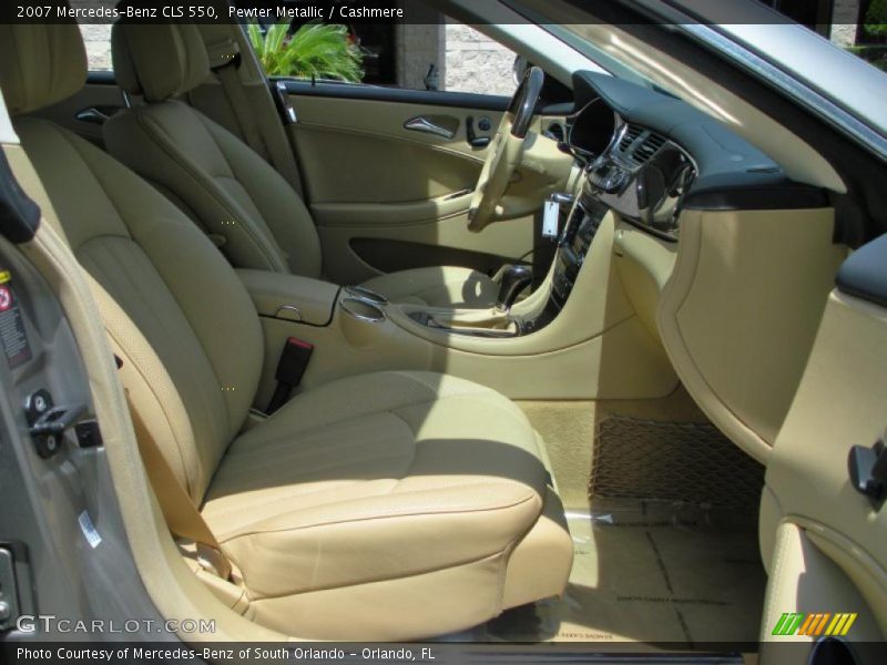 Pewter Metallic / Cashmere 2007 Mercedes-Benz CLS 550