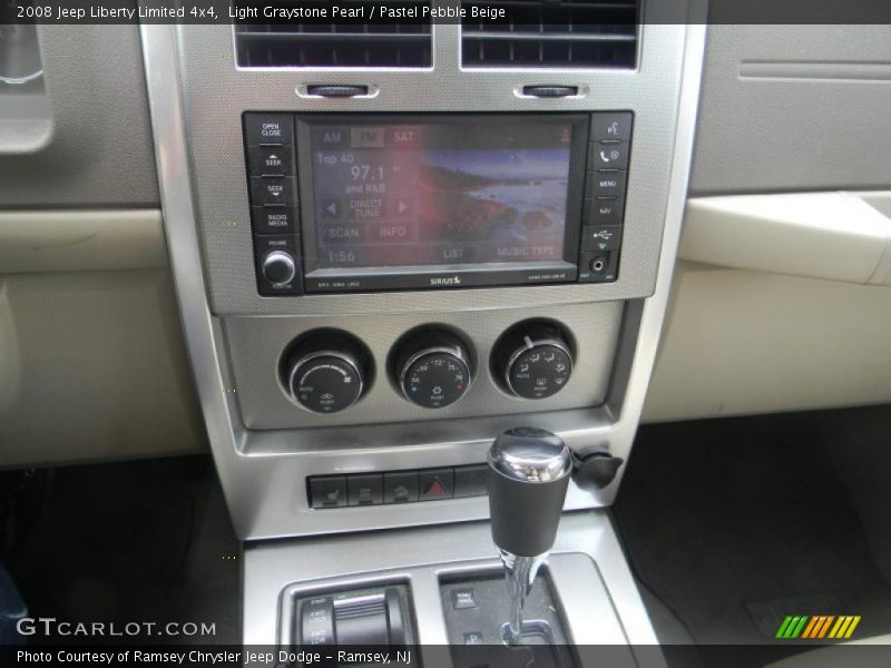 Light Graystone Pearl / Pastel Pebble Beige 2008 Jeep Liberty Limited 4x4