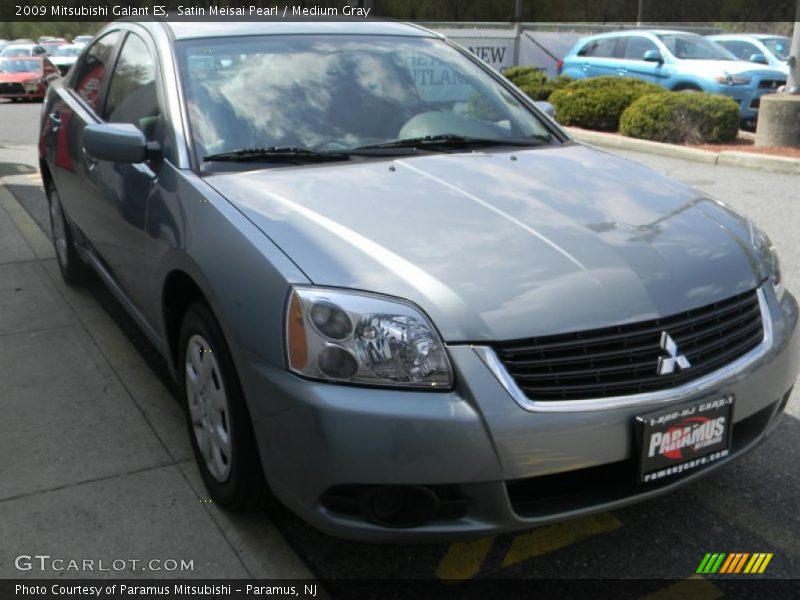 Satin Meisai Pearl / Medium Gray 2009 Mitsubishi Galant ES