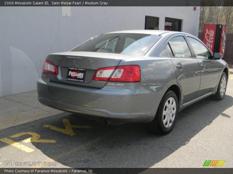 Satin Meisai Pearl / Medium Gray 2009 Mitsubishi Galant ES