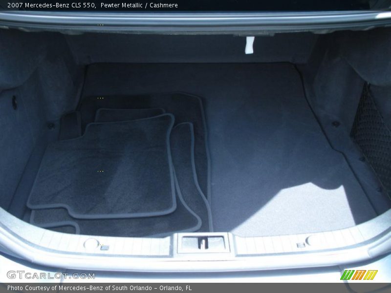 Pewter Metallic / Cashmere 2007 Mercedes-Benz CLS 550