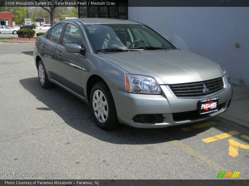 Satin Meisai Pearl / Medium Gray 2009 Mitsubishi Galant ES