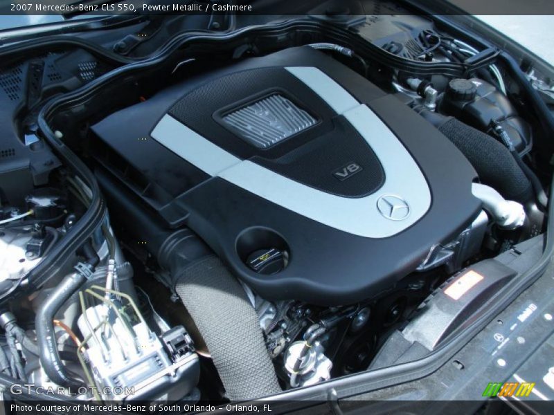 Pewter Metallic / Cashmere 2007 Mercedes-Benz CLS 550