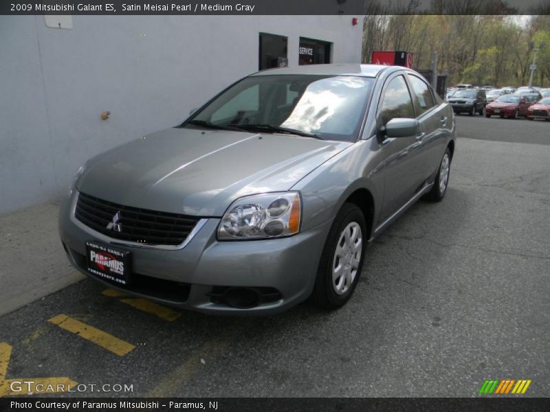 Satin Meisai Pearl / Medium Gray 2009 Mitsubishi Galant ES