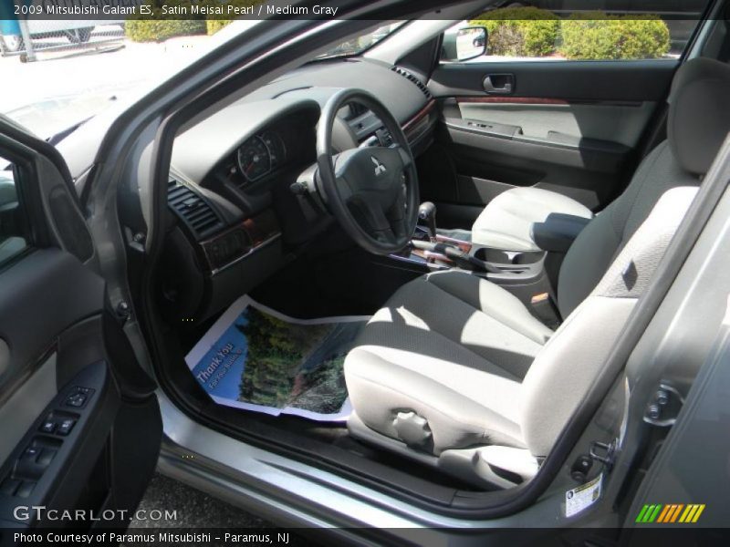 Satin Meisai Pearl / Medium Gray 2009 Mitsubishi Galant ES