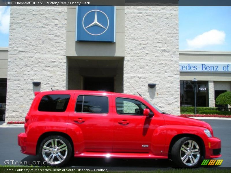 Victory Red / Ebony Black 2008 Chevrolet HHR SS