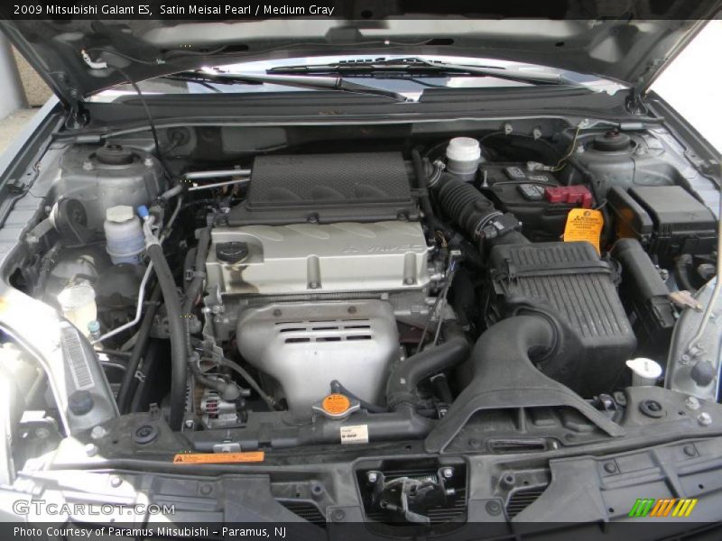 Satin Meisai Pearl / Medium Gray 2009 Mitsubishi Galant ES
