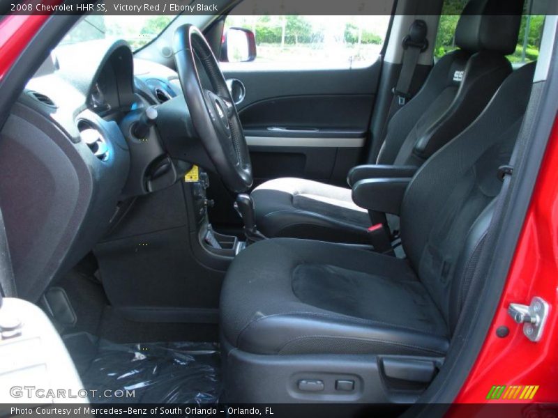  2008 HHR SS Ebony Black Interior