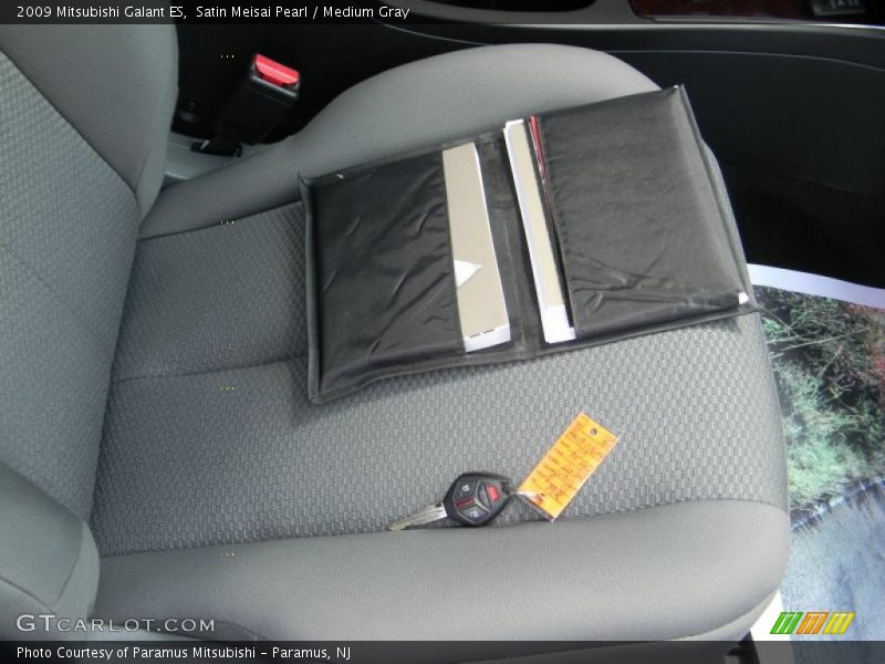 Satin Meisai Pearl / Medium Gray 2009 Mitsubishi Galant ES