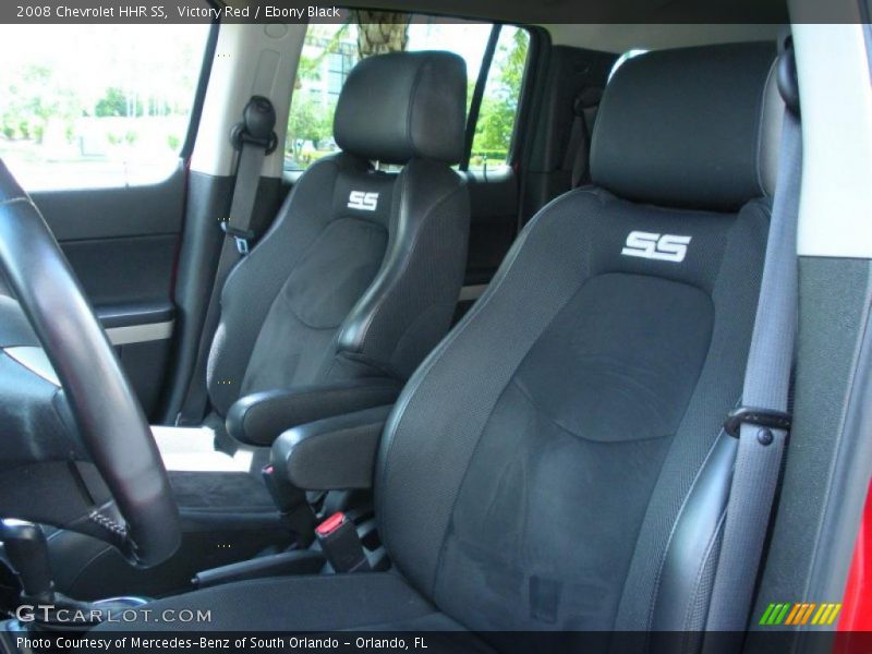  2008 HHR SS Ebony Black Interior