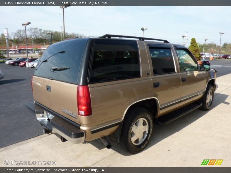 Sunset Gold Metallic / Neutral 1999 Chevrolet Tahoe LS 4x4