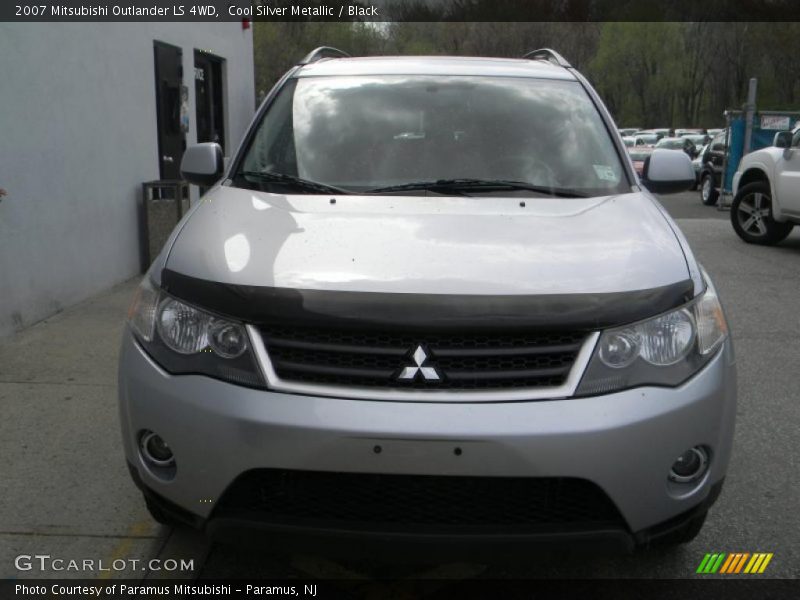 Cool Silver Metallic / Black 2007 Mitsubishi Outlander LS 4WD