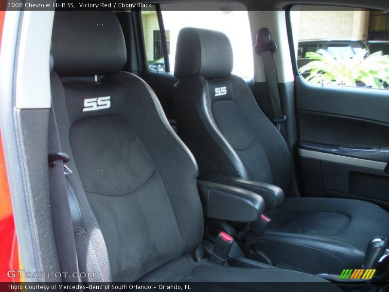  2008 HHR SS Ebony Black Interior