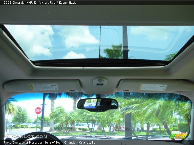 Sunroof of 2008 HHR SS