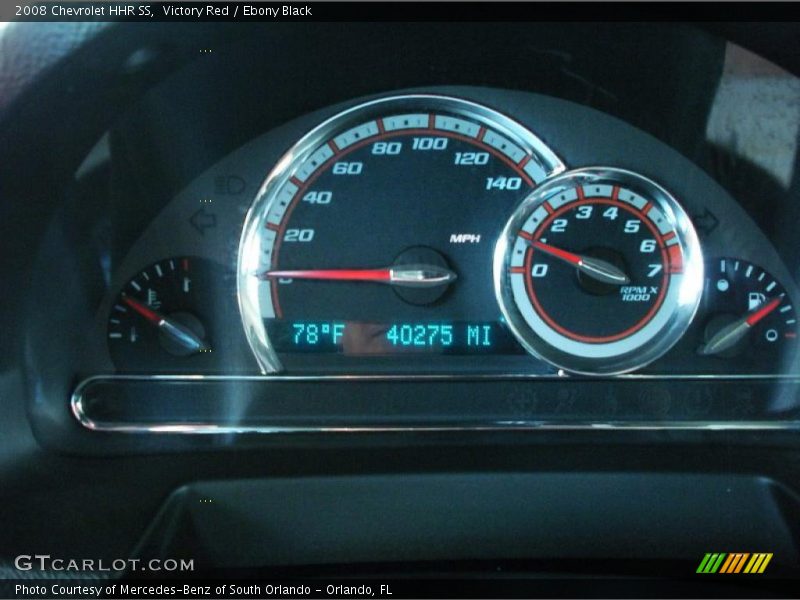  2008 HHR SS SS Gauges