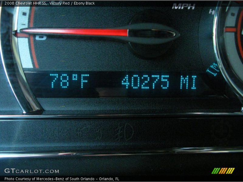 Victory Red / Ebony Black 2008 Chevrolet HHR SS