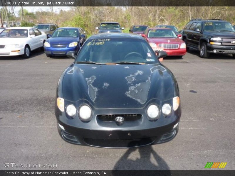 Jet Black / Black 2000 Hyundai Tiburon