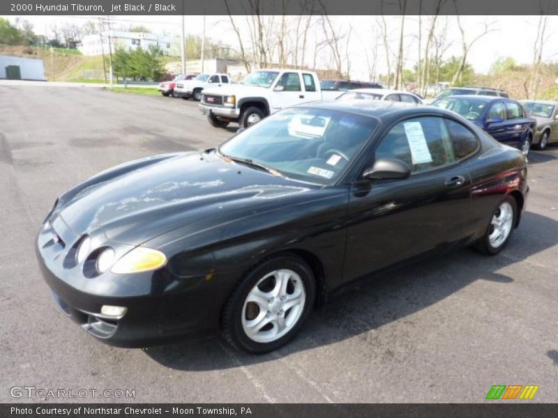 Jet Black / Black 2000 Hyundai Tiburon