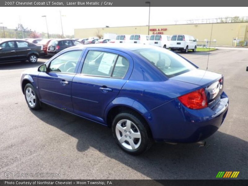 Laser Blue Metallic / Gray 2007 Chevrolet Cobalt LT Sedan