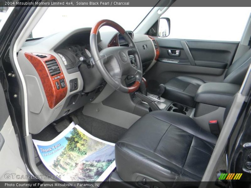  2004 Montero Limited 4x4 Charcoal Interior