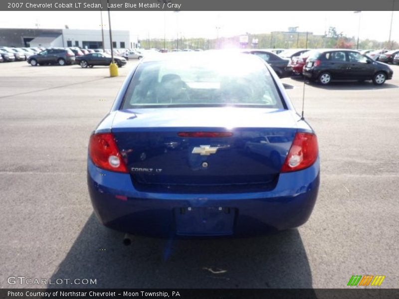 Laser Blue Metallic / Gray 2007 Chevrolet Cobalt LT Sedan